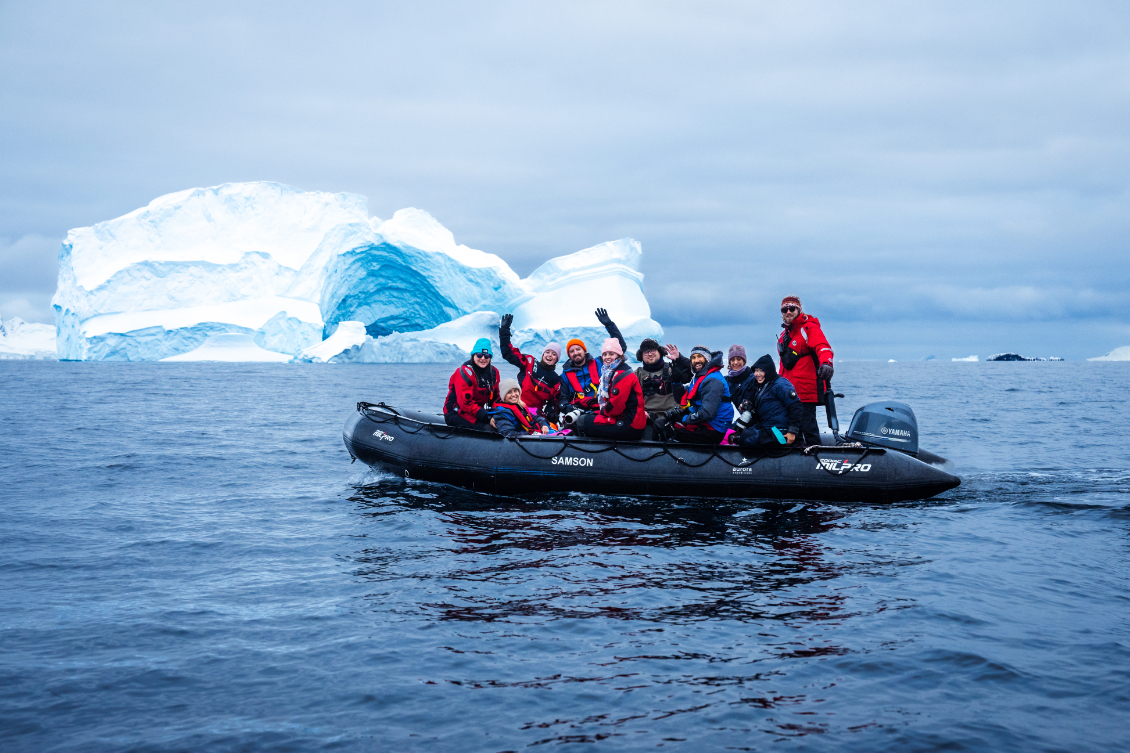 Aurora - Antarctica zodiac cruise in Antarctica