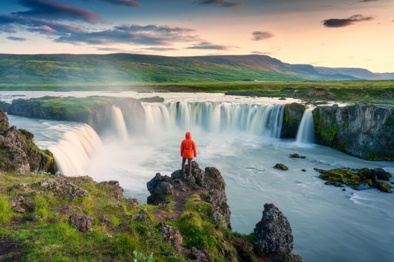Godafoss waterfall Iceland