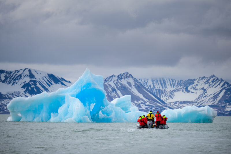 Svalbard Scenery from zodiac