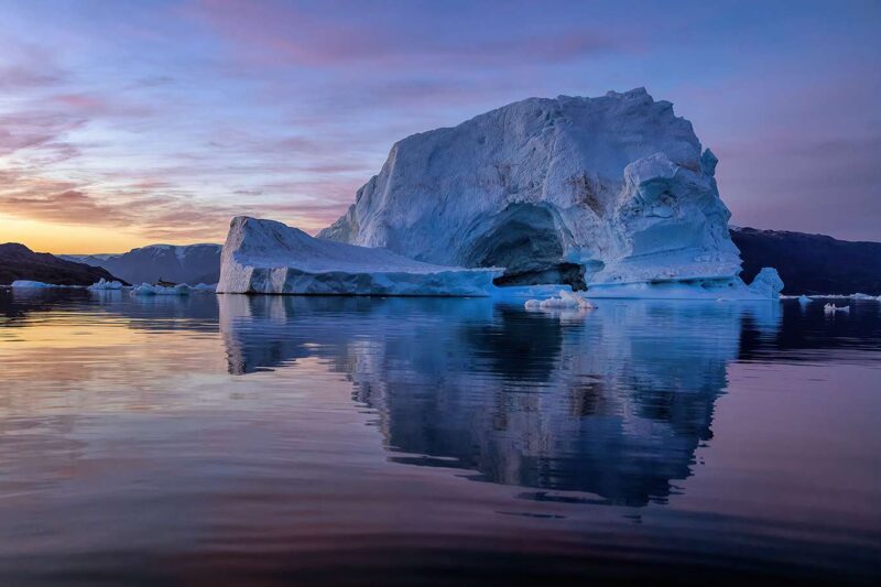 Iceberg in east Greenland
