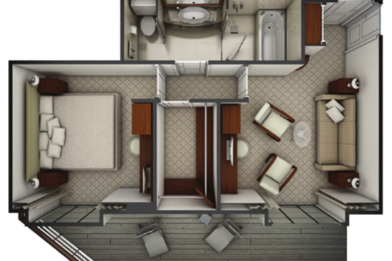 Exploris One Owner Suite Plan