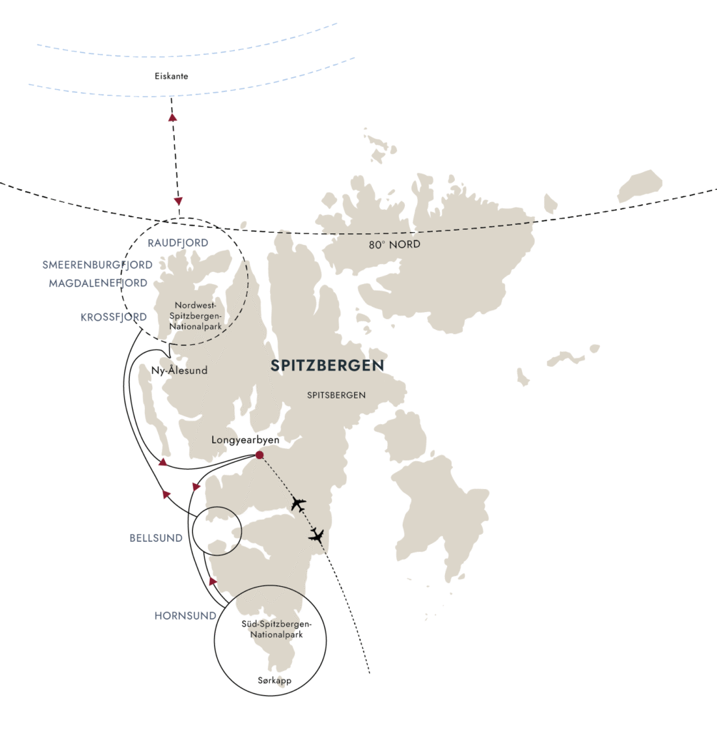 example 10 day svalbard cruise itinerary
