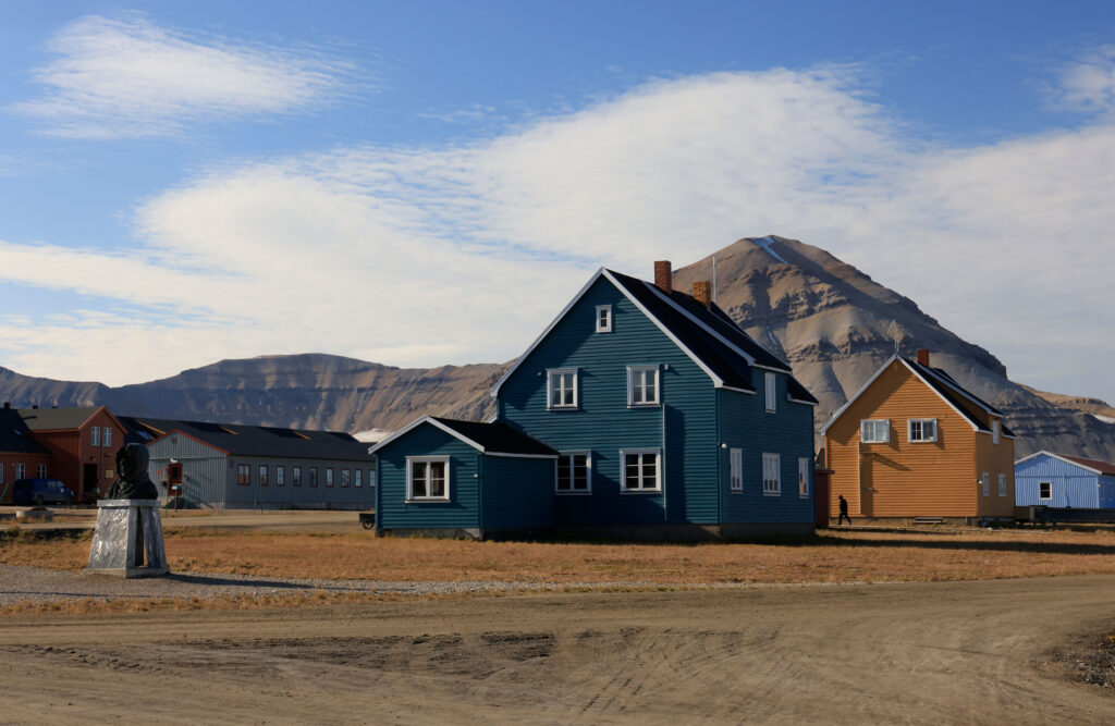 Ny Alesund research settlement in Svalbard