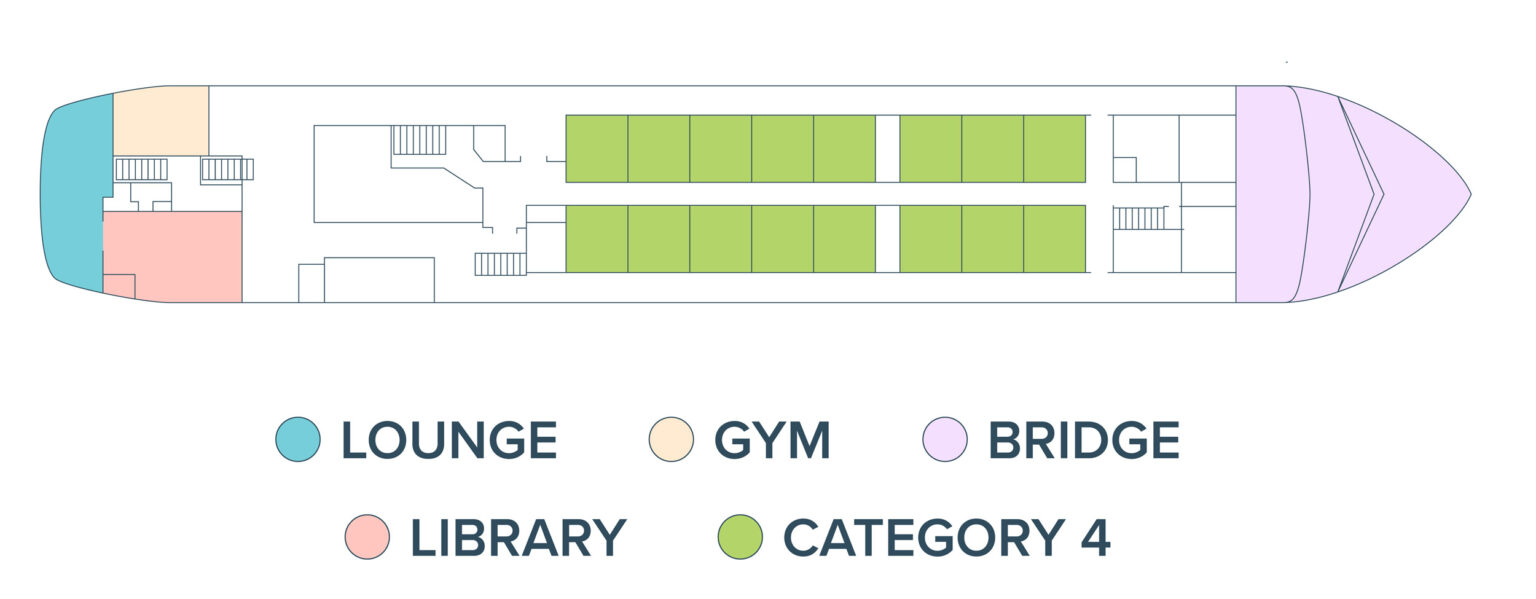 Ocean Nova Bridge Deck Plan