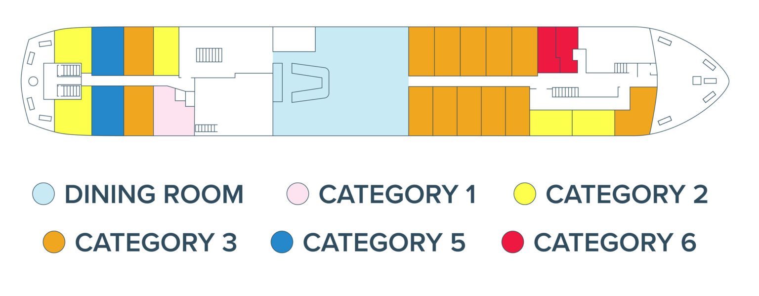 Ocean Nova Upper Deck Plan