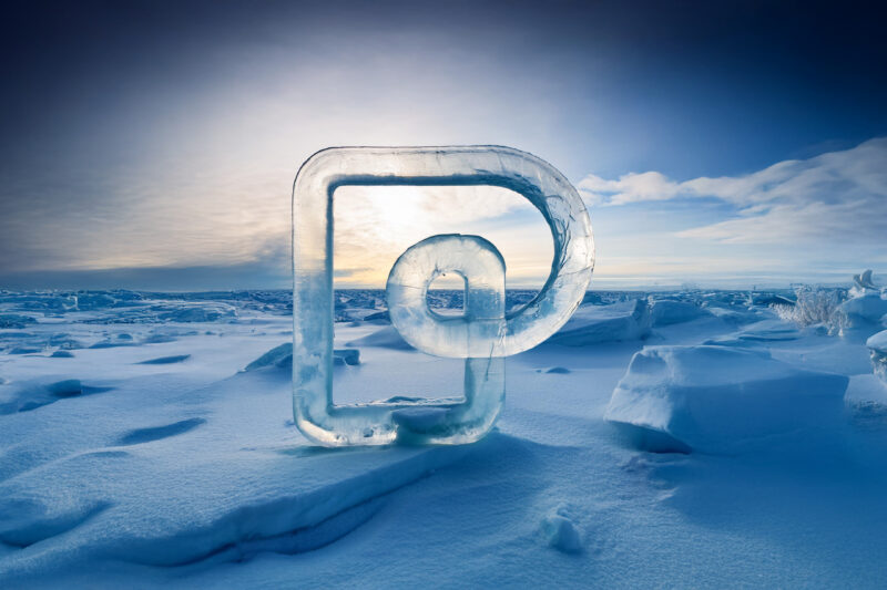 Polar Escapes frozen logo