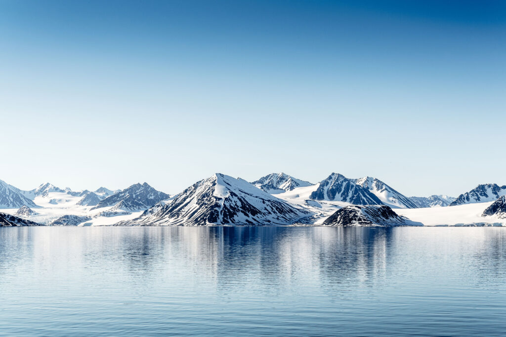 Scenery in Svalbard