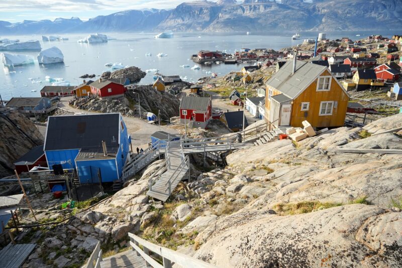 village in Greenland